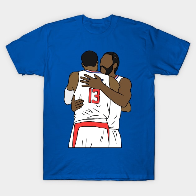 Kawhi And Paul George T-Shirt by rattraptees